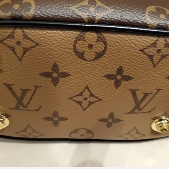 Louis Vuitton Reverse Monogram Canvas Vanity PM Crossbody Shoulder Handbag - Picture 9 of 10